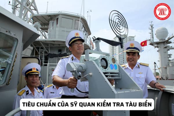 Tiêu chuẩn của Sỹ quan kiểm tra tàu biển Việt Nam 