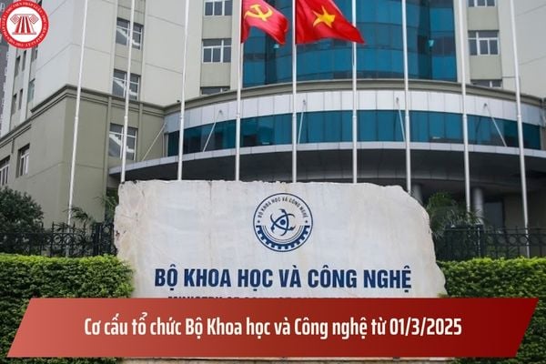 Cơ cấu tổ chức Bộ Khoa học và Công nghệ từ 01/3/2025? Báo VnExpress thuộc Bộ Khoa học và Công nghệ?