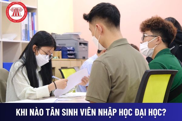 Hướng dẫn thủ tục nhập học đại học cho tân sinh viên? Thời gian nhập học đại học cho năm học mới là khi nào? 