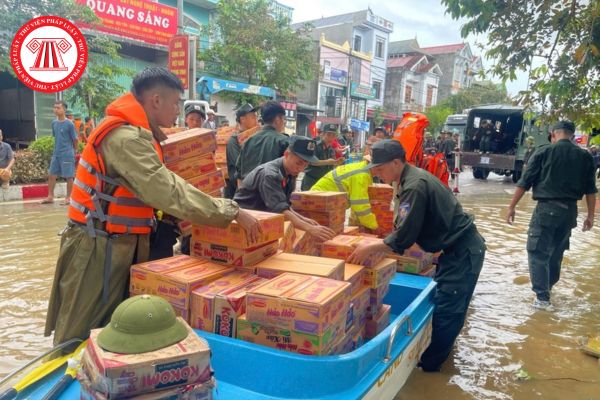 Mẫu sổ tổng hợp số liệu phân phối nguồn tài trợ ủng hộ đồng bào miền Bắc bị thiệt hại? Ăn chặn tiền ủng hộ bị phạt tù mấy năm? 