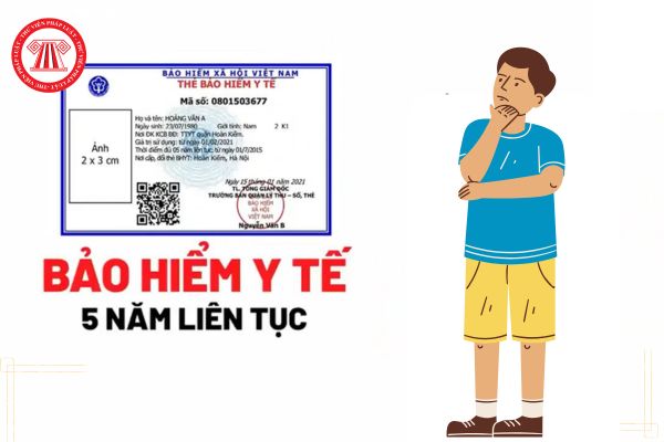 Đóng bảo hiểm y tế 5 năm liên tục sẽ được chi trả 100% chi phí khám chữa bệnh khi người bệnh đi khám chữa bệnh không? 