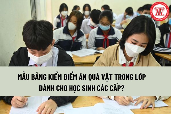 Mẫu bảng kiểm điểm ăn quà vặt trong lớp dành cho học sinh các cấp? Cách viết bản kiểm điểm ăn quà vặt trong lớp? 