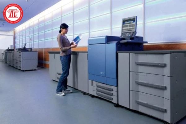 Khi nào phải khai báo Mẫu số 05 - Tờ khai sử dụng máy photocopy màu, máy in có chức năng photocopy màu? 