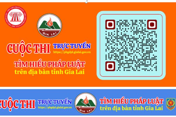 Đáp án Cuộc thi 4 - Cuộc thi trực tuyến tìm hiểu pháp luật trên địa bàn tỉnh Gia Lai mới nhất? 