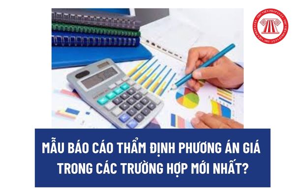 Mẫu báo cáo thẩm định phương án giá trong các trường hợp mới nhất? Hướng dẫn lập phương án giá hàng hóa, dịch vụ do một cấp định giá? 