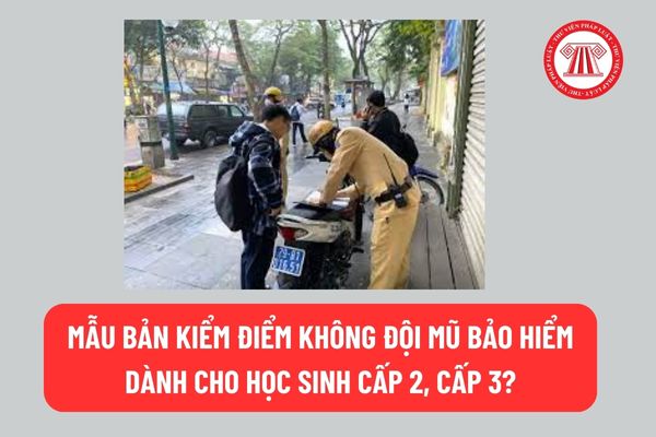 Mẫu bản kiểm điểm không đội mũ bảo hiểm dành cho học sinh cấp 2, cấp 3? Cách viết bản kiểm điểm dành cho học sinh không đội mũ bảo hiểm? 