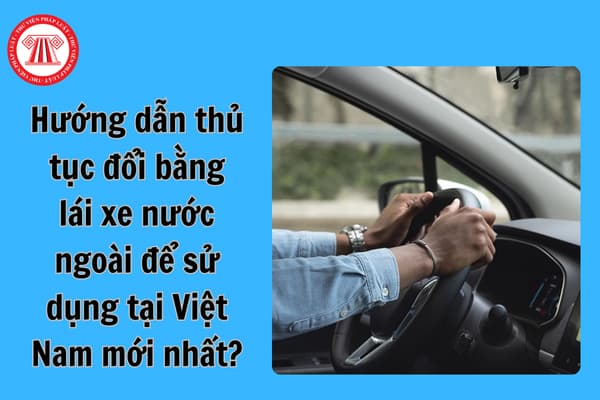 Hướng dẫn thủ tục đổi bằng lái xe nước ngoài sang Việt Nam cho người nước ngoài và người Việt Nam mới nhất?