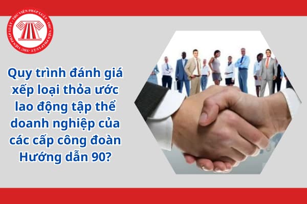 Quy trình đánh giá xếp loại thỏa ước lao động tập thể doanh nghiệp của các cấp công đoàn Hướng dẫn 90?