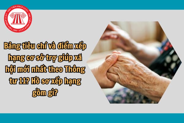 Bảng tiêu chí và điểm xếp hạng cơ sở trợ giúp xã hội mới nhất theo Thông tư 11? Hồ sơ xếp hạng gồm gì?