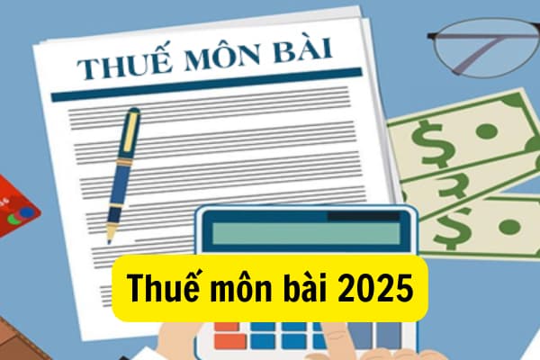 thuế môn bài 2025