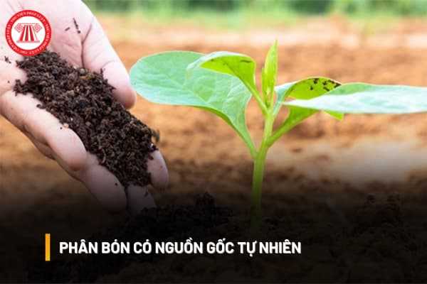 Phân bón có nguồn gốc tự nhiên