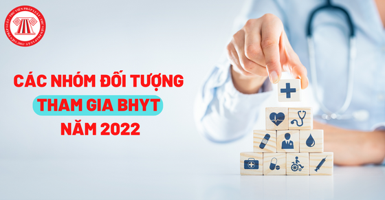 Các nhóm đối tượng tham gia BHYT năm 2022