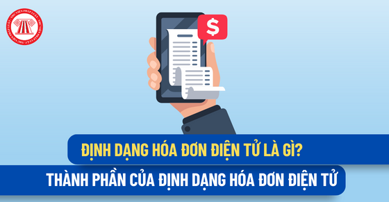 Định dạng hóa đơn điện tử là gì? Thành phần của định dạng hóa đơn điện tử