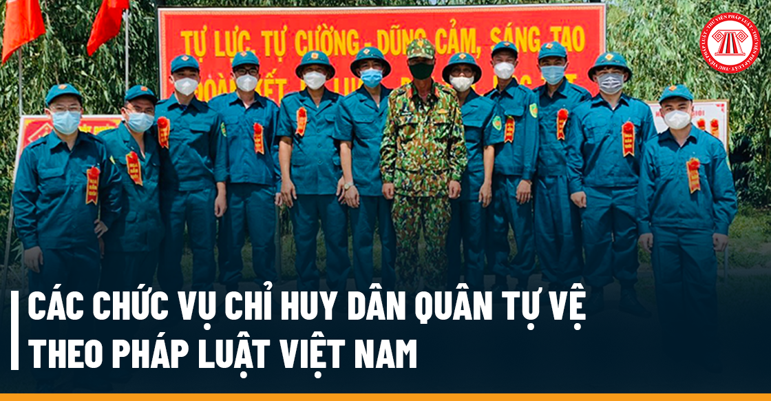 Các Chức Vụ Chỉ Huy Dân Quân Tự Vệ Theo Pháp Luật Việt Nam