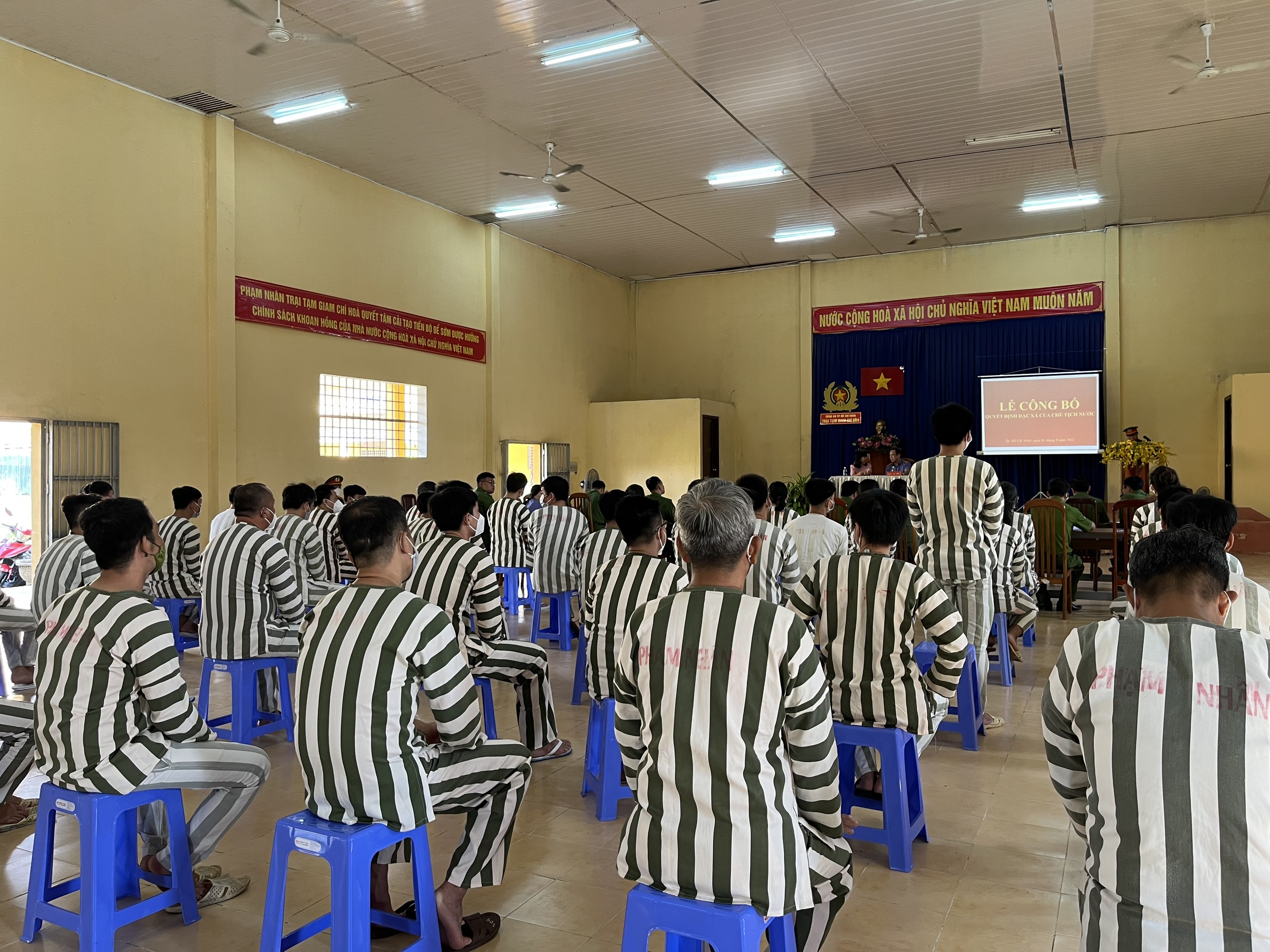 Cơ cấu tổ chức của trại giam tại Việt Nam