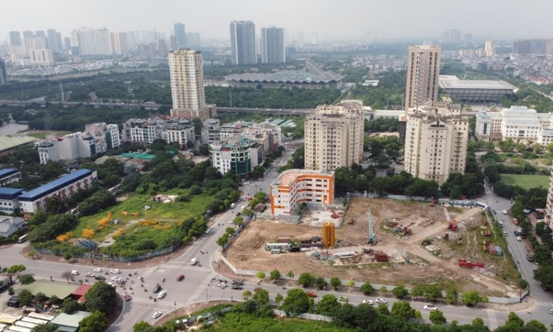 Số lượng công trình dự án thu hồi đất năm 2024 tại Hà Nội 