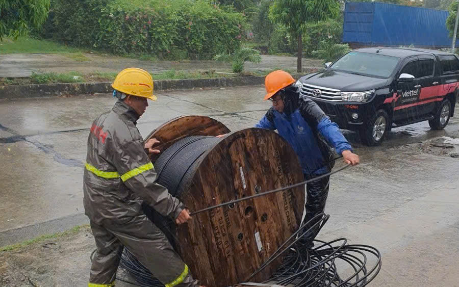 Hướng dẫn về công tác đảm bảo an toàn lao động khi khắc phục hậu quả sau bão số 3 (bão Yagi) 