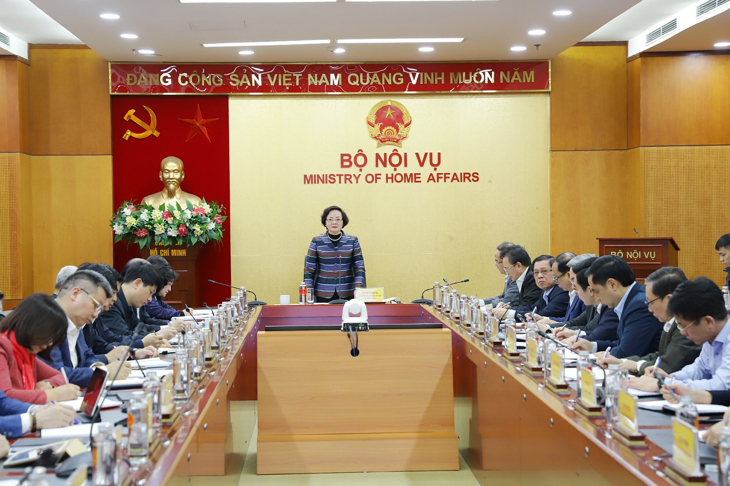 Bộ Nội vụ được giao nhiệm vụ mới về tổ chức bộ máy hệ thống chính trị theo Quyết định 1581