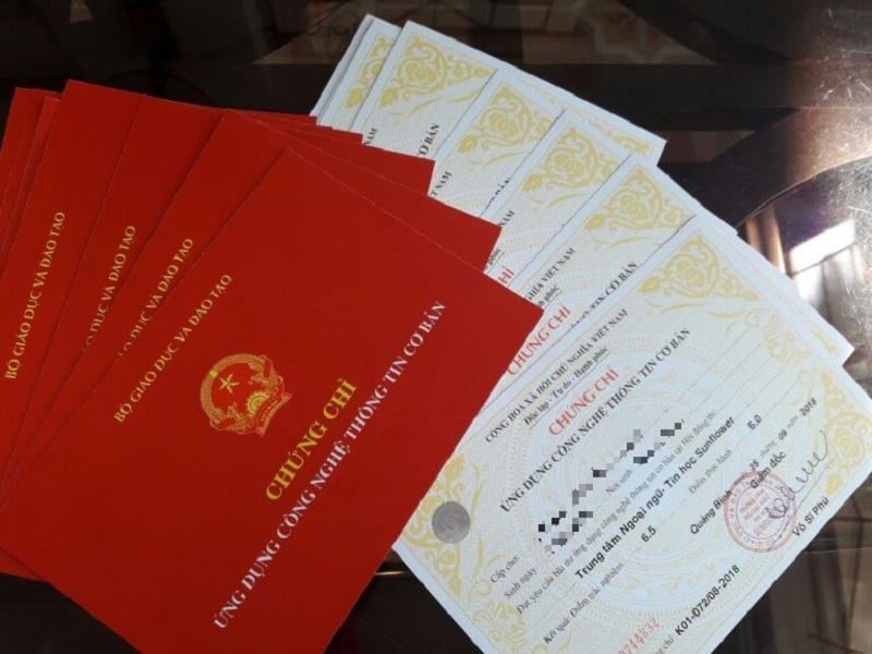 Đã có dự thảo Thông tư về công nhận chứng chỉ để sử dụng trong hệ thống giáo dục quốc dân 