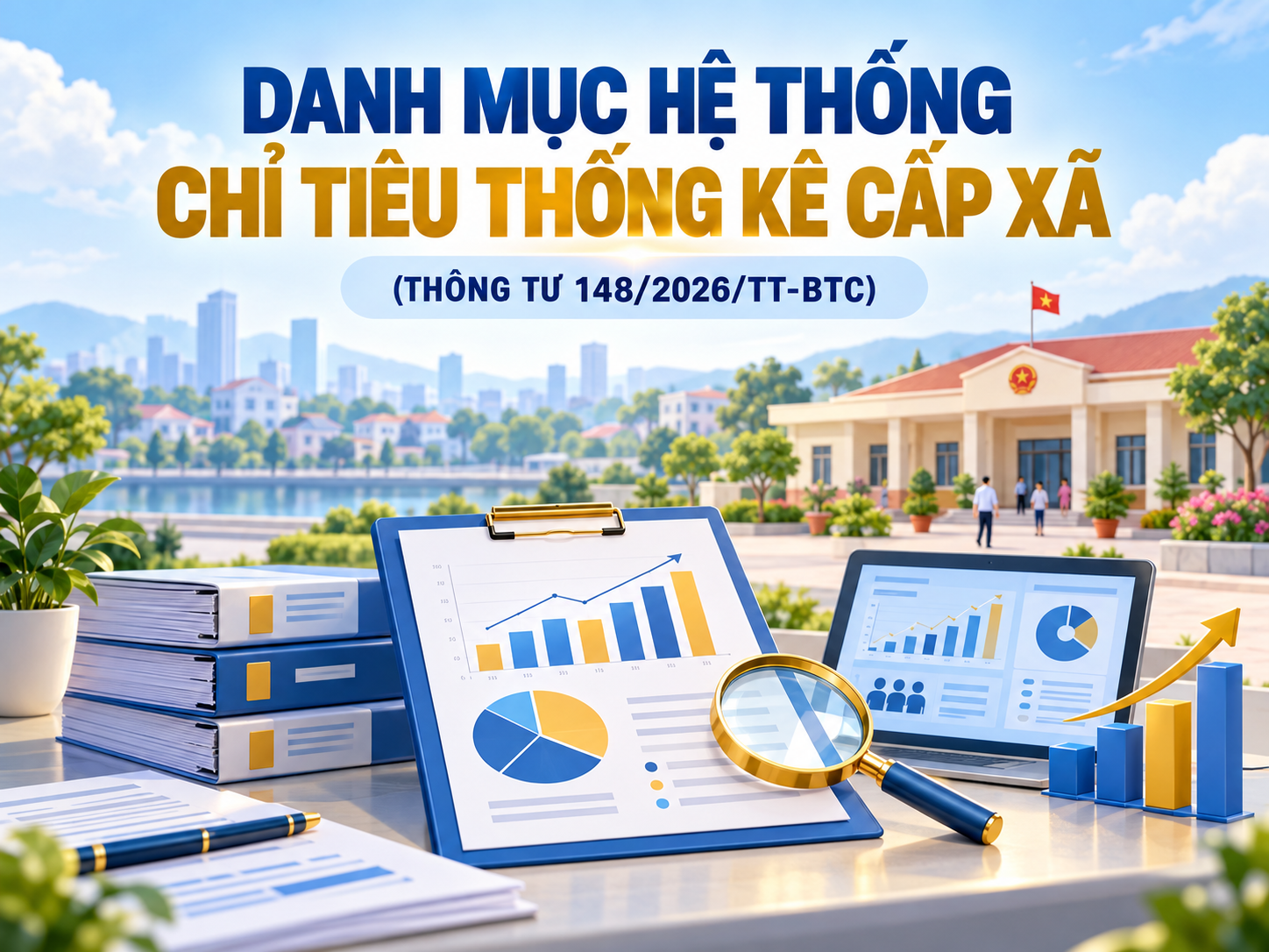 Danh mục hệ thống chỉ tiêu thống kê cấp xã theo Thông tư 148/2026/TT-BTC ra sao?
