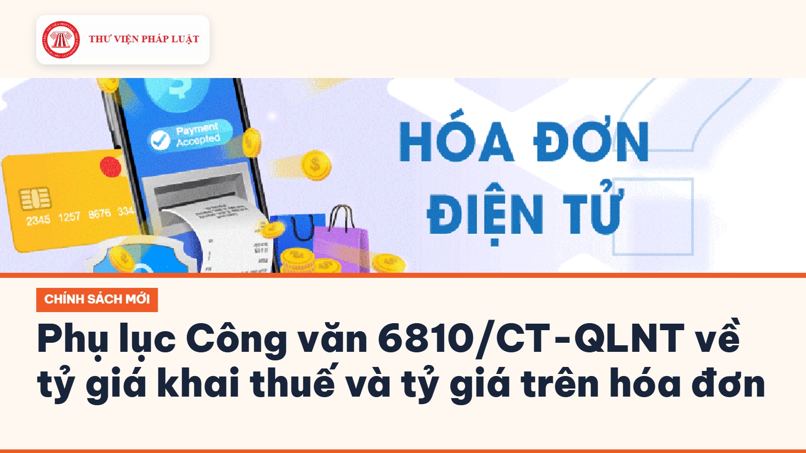 Phụ lục Công văn 6810/CT-QLNT về tỷ giá khai thuế và tỷ giá trên hóa đơn