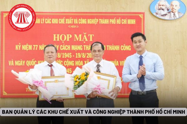 Ban Quản lý các Khu chế xuất và công nghiệp Thành phố Hồ Chí Minh