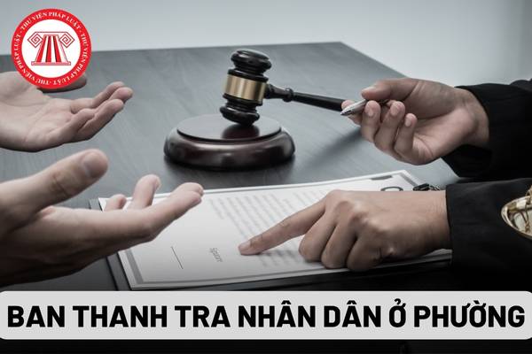 Ban thanh tra nhân dân ở phường