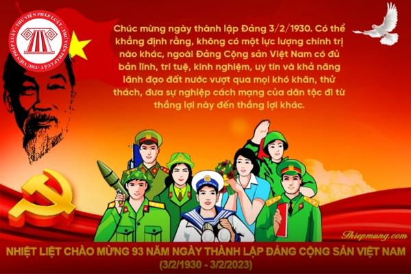 Trang phục khi tham dự kỷ niệm ngày thành lập Đảng Cộng sản Việt ...