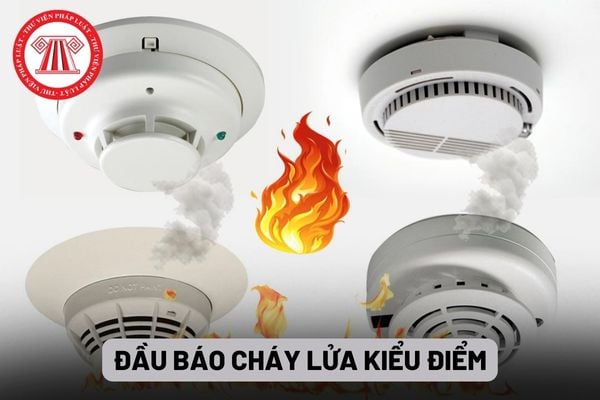 Đầu báo cháy lửa kiểu điểm