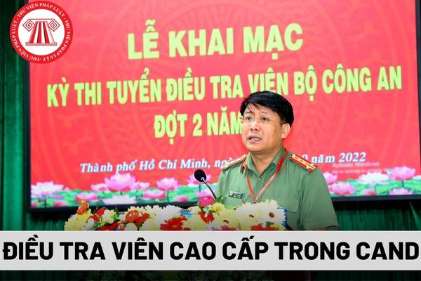 Điều tra viên cao cấp trong Công an nhân dân