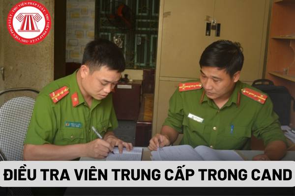 Điều tra viên trung cấp trong Công an nhân dân