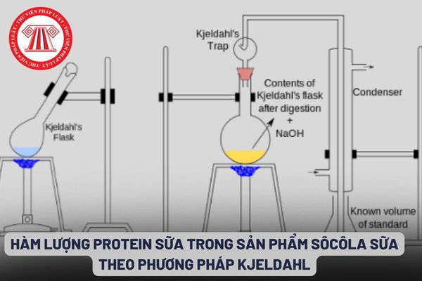 Hàm lượng protein sữa trong sản phẩm sôcôla sữa theo phương pháp Kjeldahl