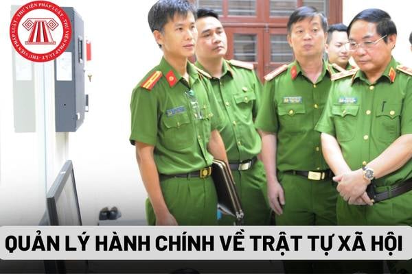 Quản lý hành chính về trật tự xã hội