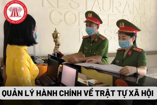 Quản lý hành chính về trật tự xã hội