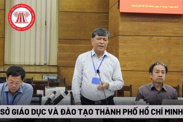 Sở Giáo dục và Đào tạo Thành phố Hồ Chí Minh