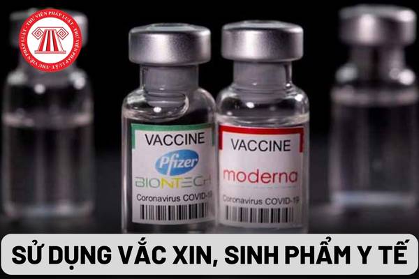 Sử dụng vắc xin, sinh phẩm y tế