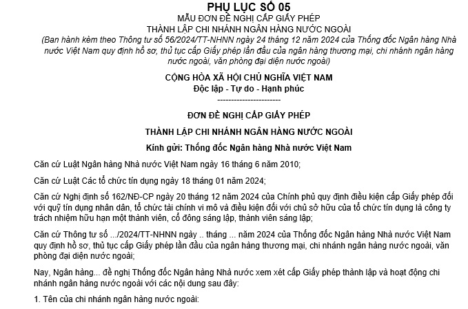 mẫu phụ lục số 5