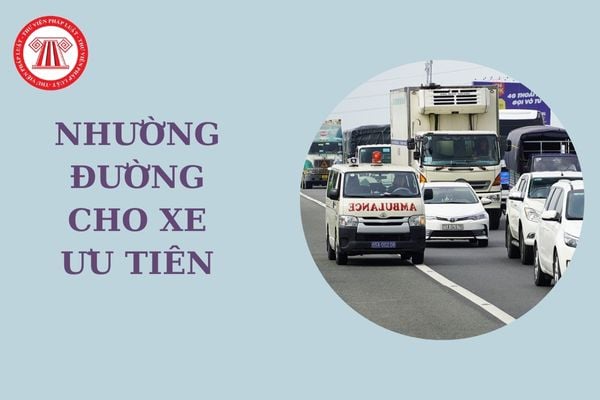 Vượt đèn đỏ nhường xe ưu tiên có bị phạt không? Không nhường xe ưu tiên có bị phạt không? Xe ưu tiên gồm những xe nào?