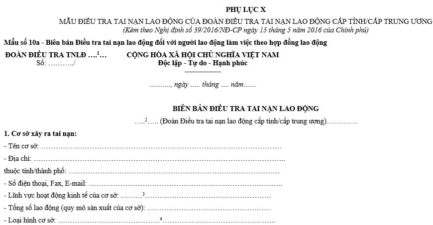 mẫu biên bản 10a