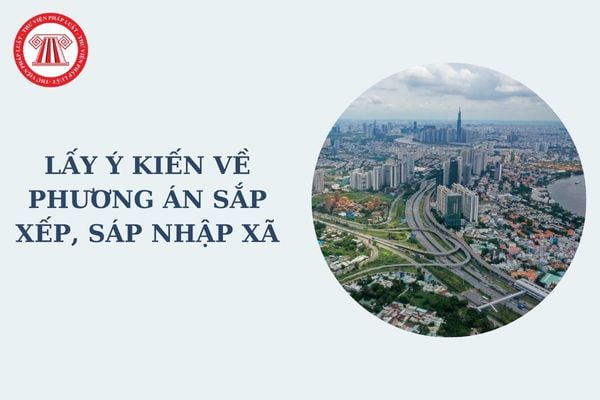 Các huyện, thành phố lấy ý kiến về phương án sắp xếp, sáp nhập xã trên địa bàn phải đảm bảo những nguyên tắc nào?