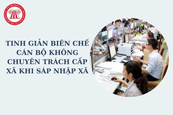 Tinh giản biên chế cán bộ không chuyên trách cấp xã khi sáp nhập xã: Đối tượng, điều kiện, chính sách theo Nghị định 29?