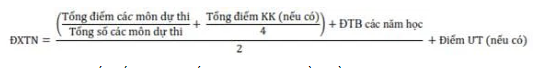 Hạn chót xét công nhận tốt nghiệp THPT 2026 là khi nào? Công thức tính điểm xét tốt nghiệp THPT?