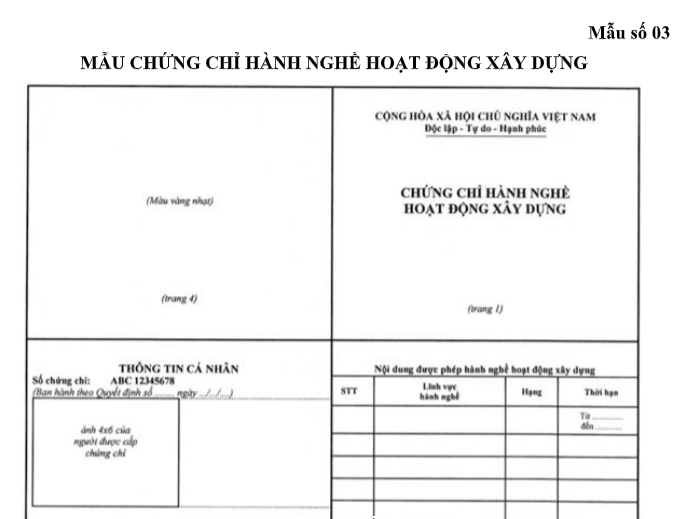 Tải về mẫu Chứng chỉ hành nghề hoạt động xây dựng từ 01/7/2026 theo Nghị định 212/2026/NĐ-CP ở đâu?