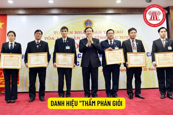 Danh hiệu Thẩm phán giỏi