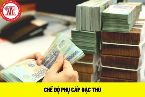 phụ cấp đặc thù