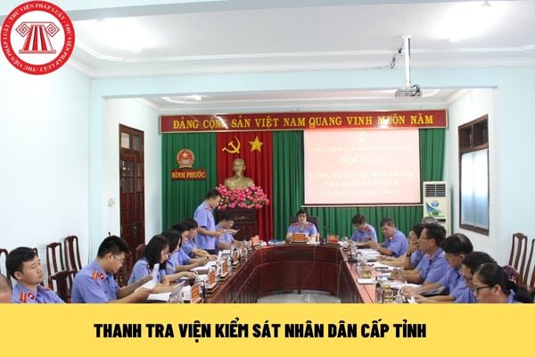 thanh tra viện kiểm sát nhân dân cấp tỉnh