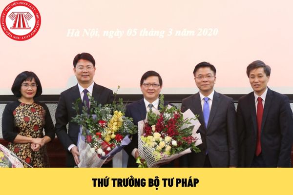 Thứ trưởng Bộ Tư pháp