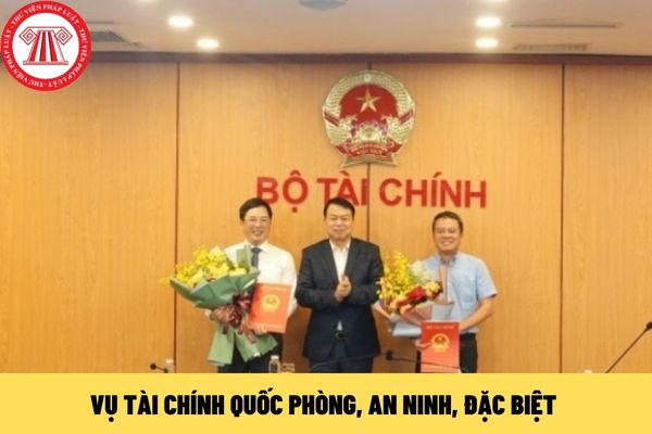 Vụ tài chính quốc phòng an ninh