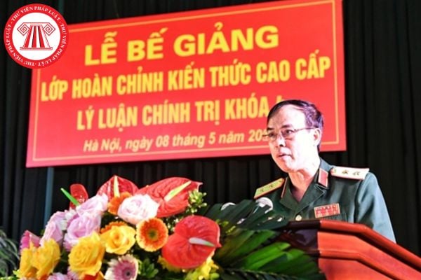 Chính ủy Học viện Quốc phòng