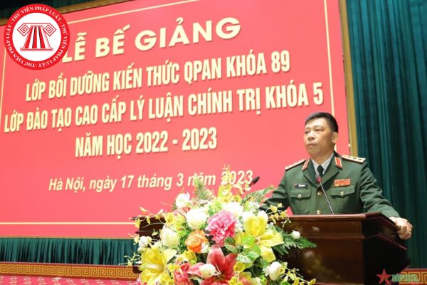 Lương Giám đốc Học viện Quốc phòng mang quân hàm Thượng tướng